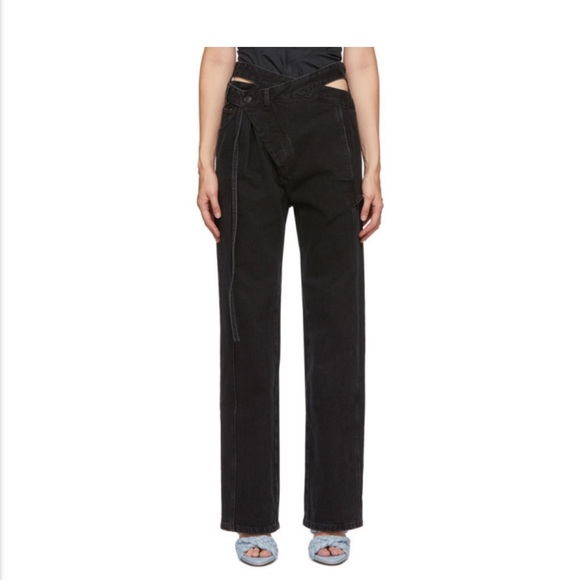Ottolinger Black Wrap Jeans